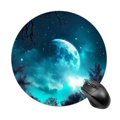 Fantasy Forest Print Mouse Pad Soft Durable Non-slip for Desktops & Laptops
