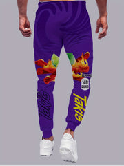 Ramen Lover Pattern Print Men's Sweatpants Casual Drawstring Active