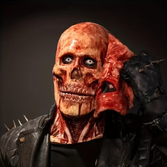 Men's Halloween Cosplay Zombie Ghost Scary Full Head Mask
