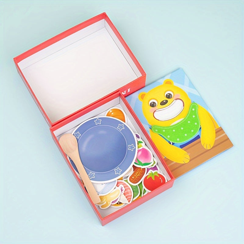 Parent Child Role Play Bear Feeding Game Educational Toy