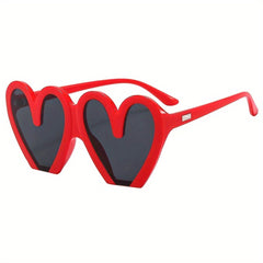 Y2K Heart Sunglasses UV400 for Women Men