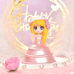 Princess Skirt Girl Micro Landscape DIY Cake Decoration Accessories