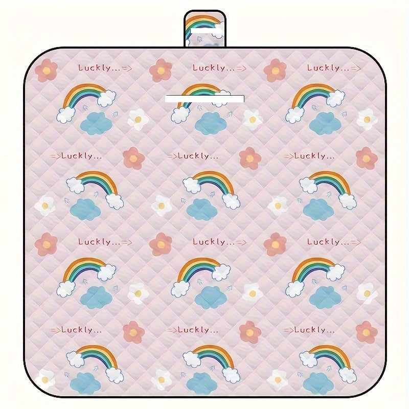 Collapsible Waterproof Beach Mat 149 X 198 Inch