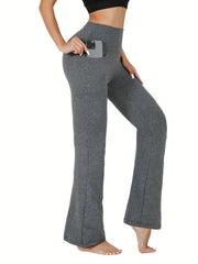 Women's Flare Pants High Waist Yoga Leggings