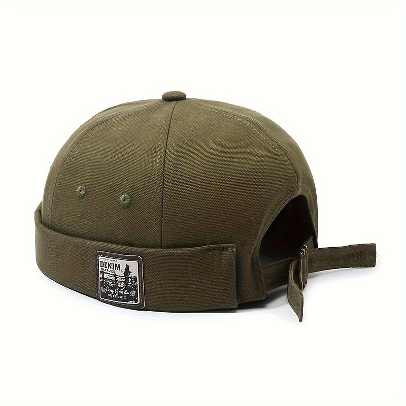 Vintage Sailor Cap Brimless Hip Hop Hat Docker Cap