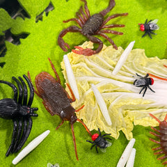 10pcs Adult Novelty Toys Simulation Insects Cockroaches Geckos etc
