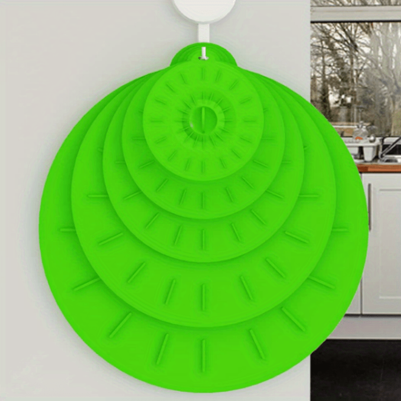 Silicone Suction Lids Heat Resistant Microwave Cover Airtight Food And Bowl Cove