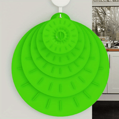 Silicone Suction Lids Heat Resistant Microwave Cover Airtight Food And Bowl Cove