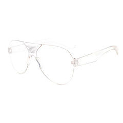 Y2K One Piece Sunglasses Futuristic Mirror Lens Shield Glasses UV400