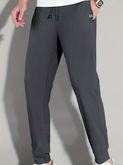 Men's Quick Drying Breathable Jogger Pants Zipper Pocket Lightweight