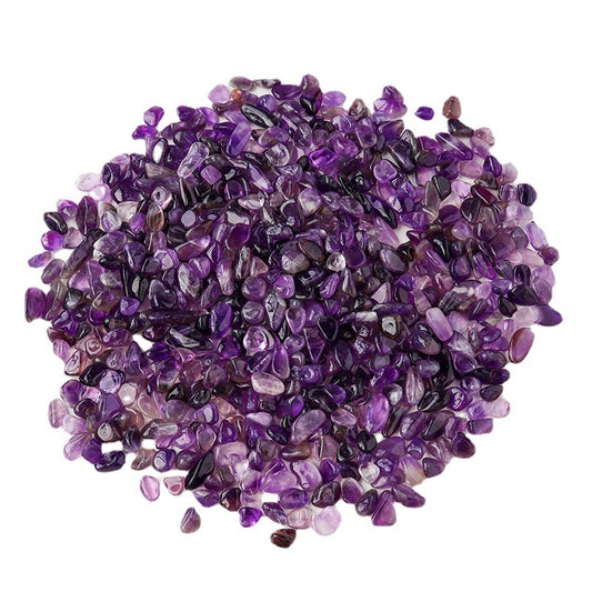 Amethyst Chips Crushed Stones for Positive Energy 0.22lb