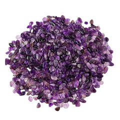 Amethyst Chips Crushed Stones for Positive Energy 0.22lb