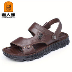 Men's Durable Open Toe Sandals for Outdoor Hiking