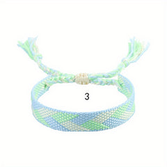 Ethnic Style Adjustable Friendship Bracelet - Perfect Gift