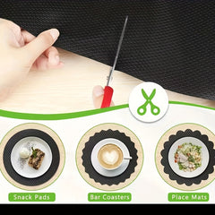 Non-Adhesive Drawer Mat 44x96cm Cabinet Liner Refrigerator Mat