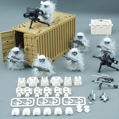 Military Building Block Accessories - Weapon Sets, Helmets, Camouflage