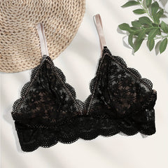 Sexy Lace Triangle Cup Light Bralette