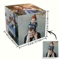 Custom 6 Photo Magic Album Bright Neutral Tones PVC Material Unique Gift