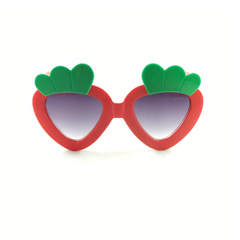 Girls Cartoon Carrot Sunglasses, Party Decorative Accessories