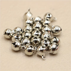 50pcs Christmas Bell Mini Ornament for Jewelry Making Craft Supplies