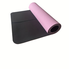 TPE Folding Yoga Mat Portable Odorless Non slip Home Fitness Mat