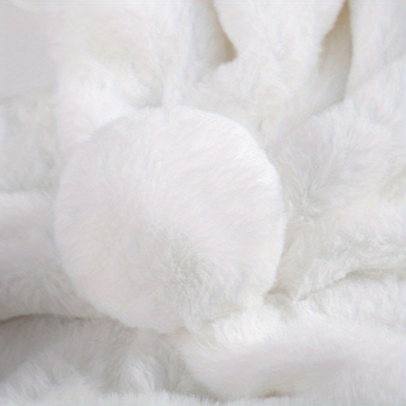 8mm Thickened Rex Rabbit Fur Fabric DIY Plush