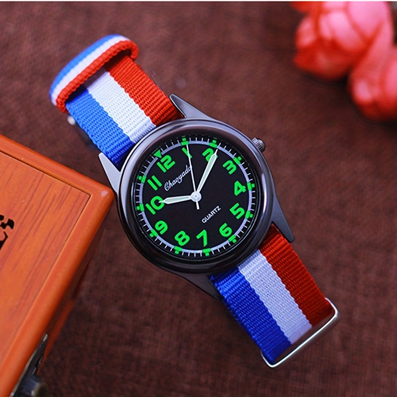 Kids Multicolor Stainless Steel Watch - Perfect Gift