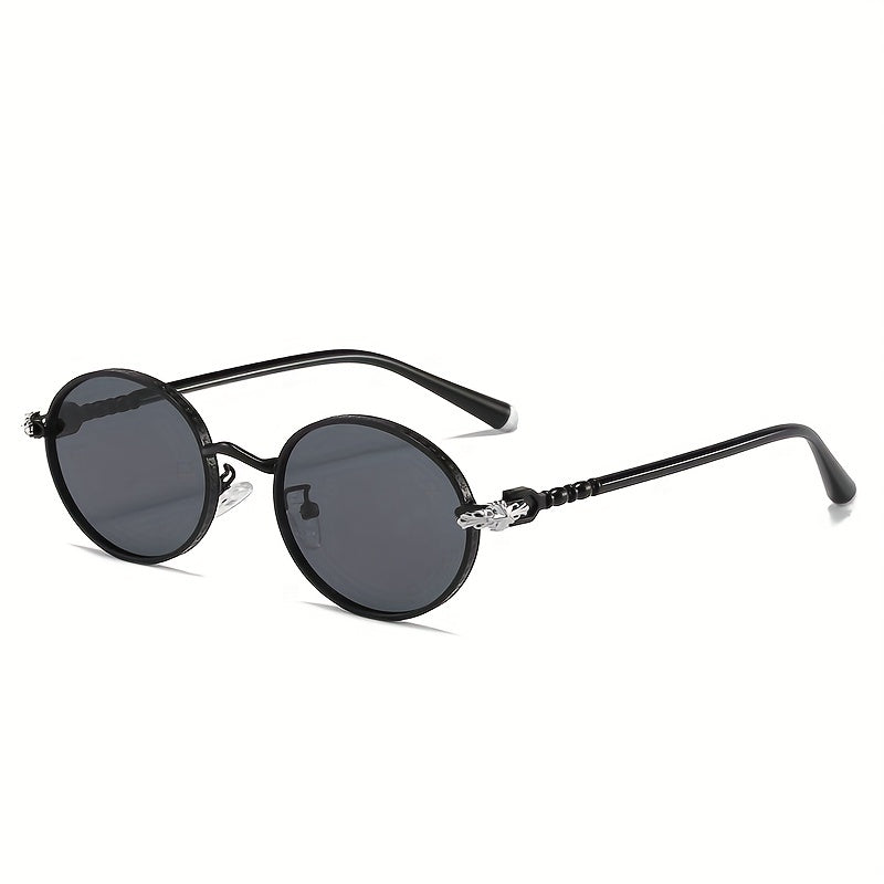 Men's Round Frame Sunglasses