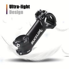 BUCKLOS 7 17 22 Degree Bike Handlebar Stem 60-100mm Road Mountain Bicycle Stem