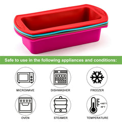 Rectangular Silicone Cake Mold With Double Ears