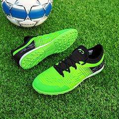 Men's Turf Football Boots Lace Up TF Soccer Cleats