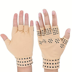 Fingerless Gelitis Joint Rehabilitation Gloves for Outdoor Activities