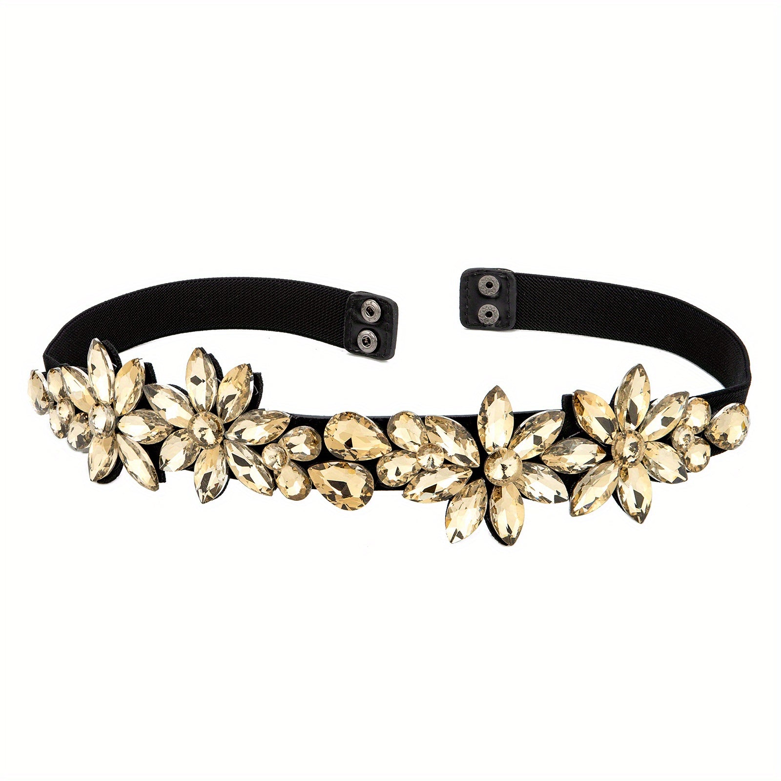 Vintage Crystal Waist Belt for Women Party Prom Wedding