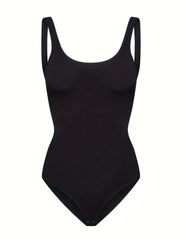 Sleeveless Thong Bodysuit Tummy Control Shaper Slimmer