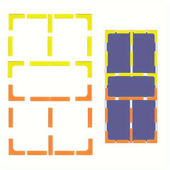 Pickleball Field Marker Kit with Throwing Marker and Court Signs