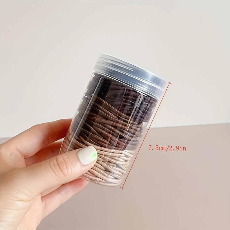 100pcs Hair Band Elastic Hair Ties for Girls