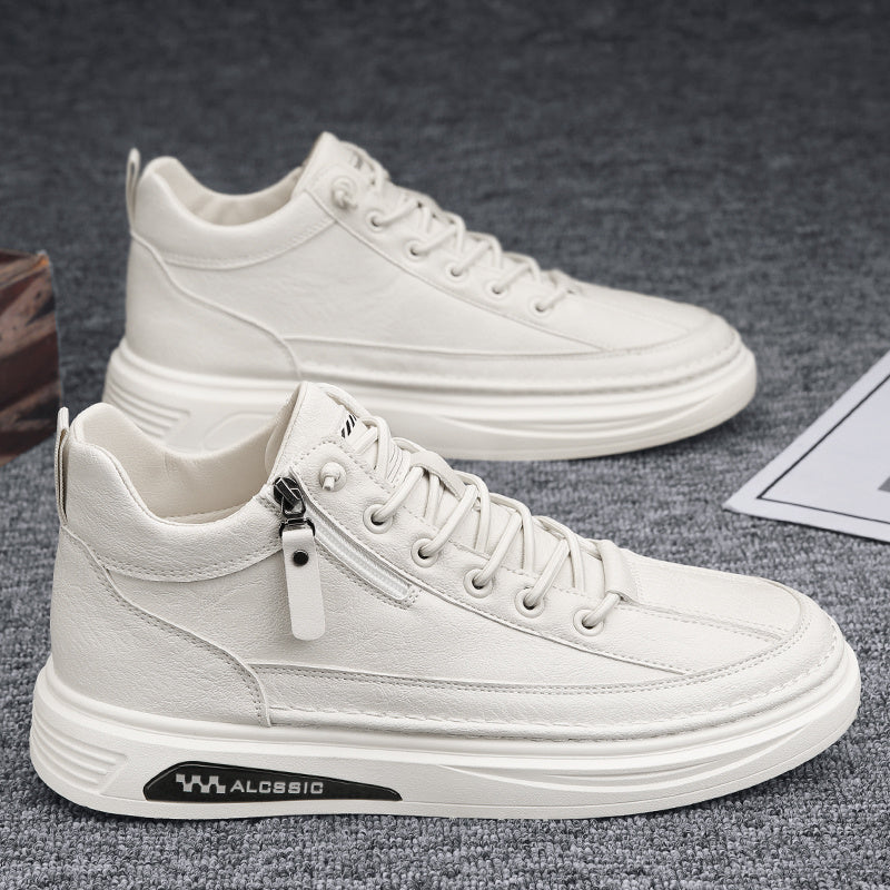 Men's Solid Casual Skate Shoes Lightweight