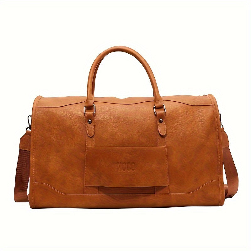 Retro Lightweight Travel Zipper Bag Large Capacity Fitness Tote Bag