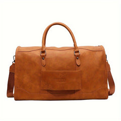 Retro Lightweight Travel Zipper Bag Large Capacity Fitness Tote Bag