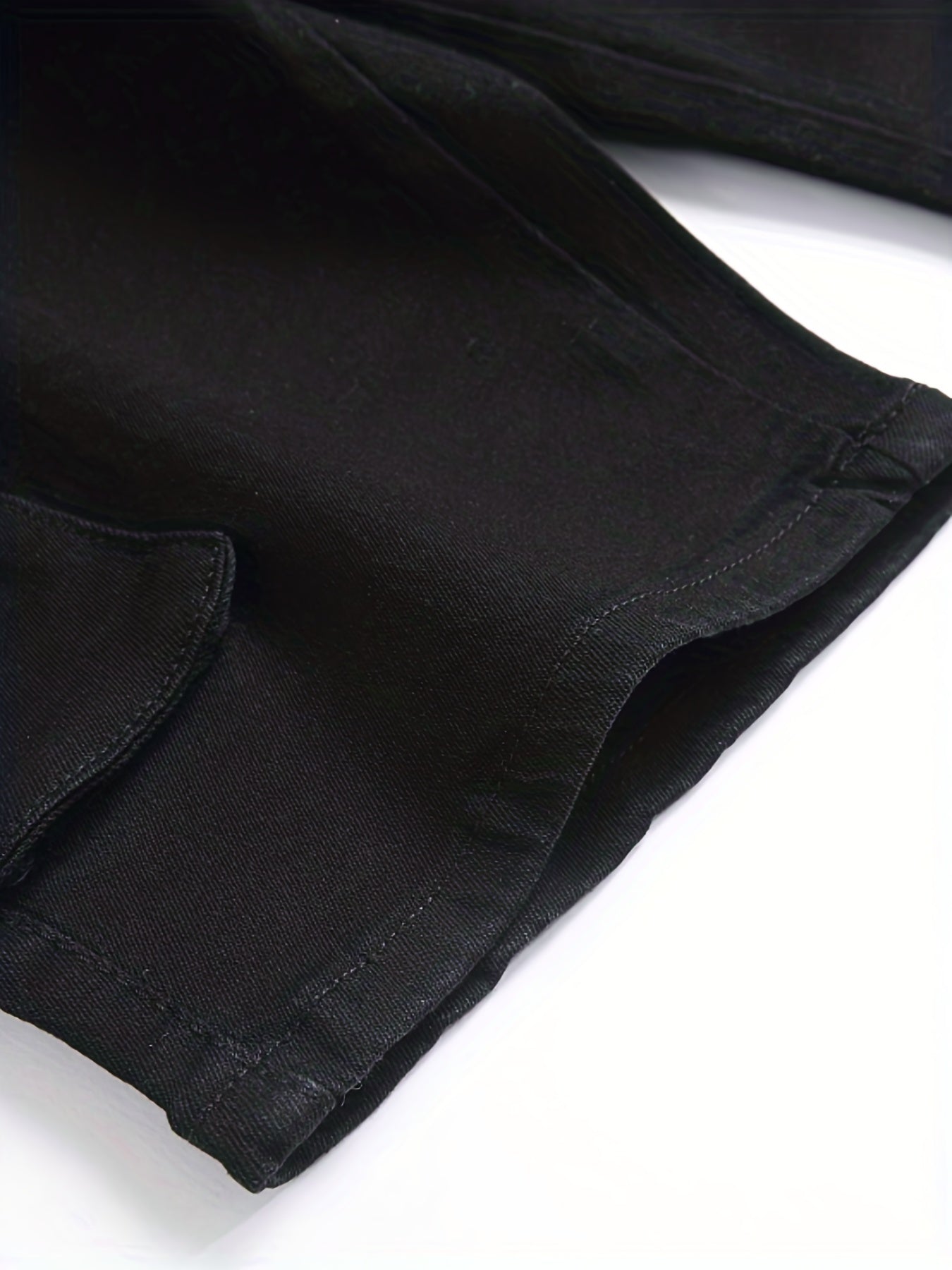 Men's Stretch Denim Shorts Casual Outdoor Summer Cargo Pocket