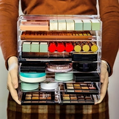 Clear Cosmetic Storage Organizer - Organize Your Beauty Routine