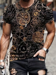 Men's Gear Graphic T Shirt for Outdoor Activities