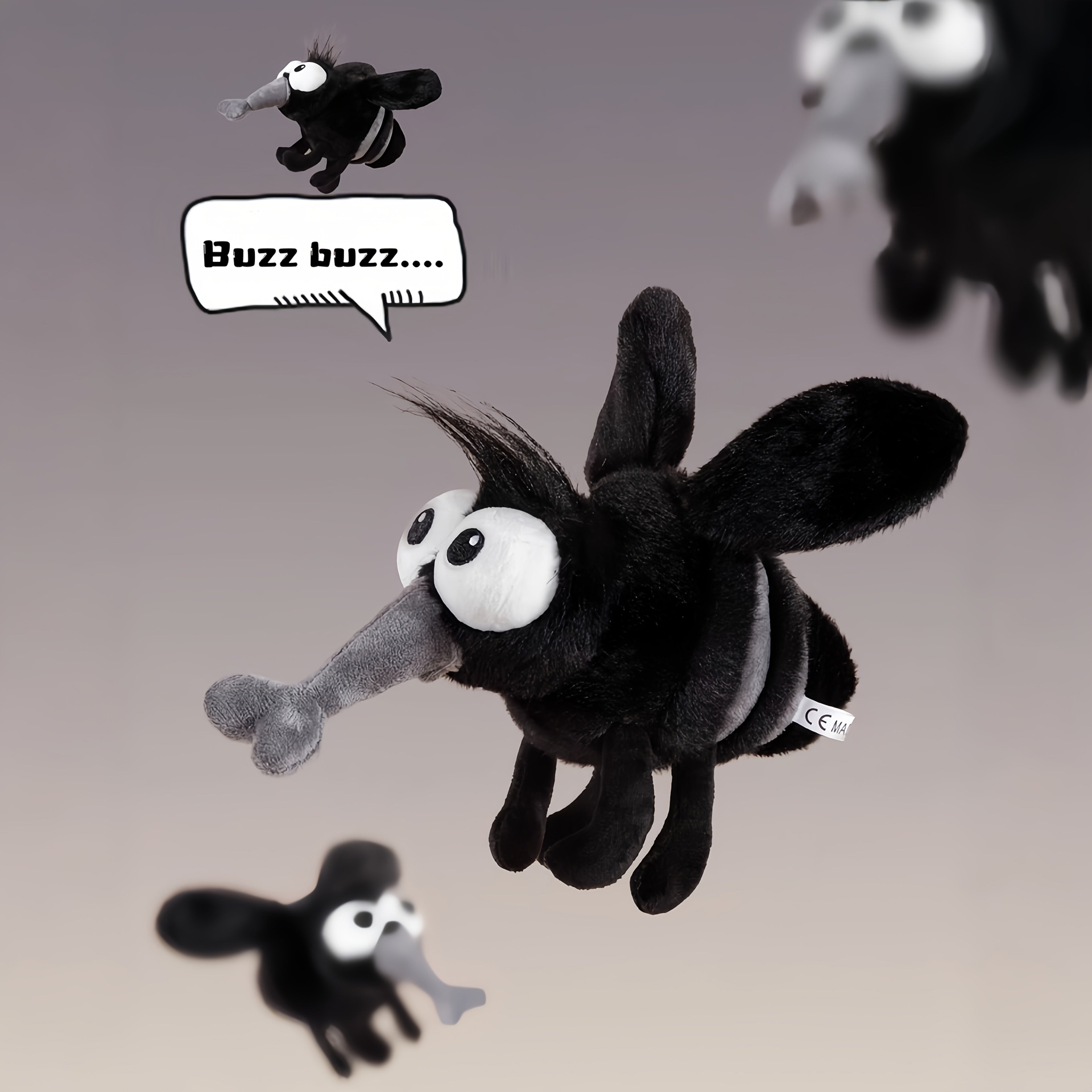 Simulated Mosquito Plush Toy Funny Animals Decorative Unique Plush Gift