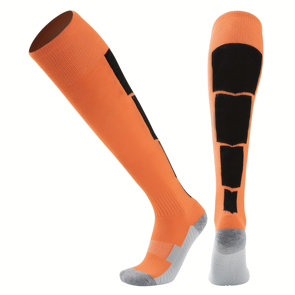 2pairs Outdoor Sports Socks Thick Towel Bottom Wear-resistant Breathable