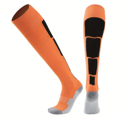 2pairs Outdoor Sports Socks Thick Towel Bottom Wear-resistant Breathable