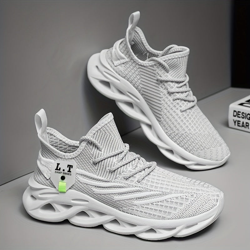 Men's Knitted Breathable Comfy Sneakers For Running
