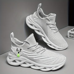 Men's Knitted Breathable Comfy Sneakers For Running