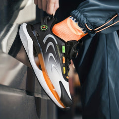 Men's Striped Running Shoes Outdoor Sneakers