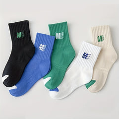 5 Pairs Boys Kids Mesh Deodorant Summer Socks