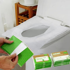 Waterproof Disposable Toilet Seat Covers - 100 Pack